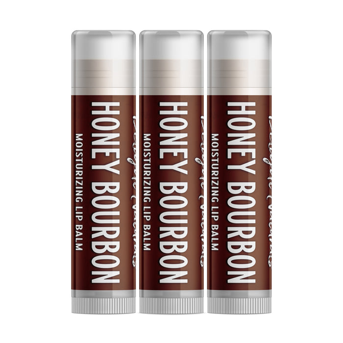 Honey Bourbon Lip Balm - Three Pack