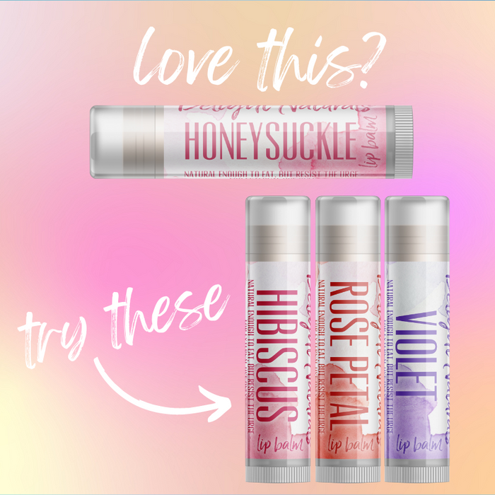 Honeysuckle Lip Balm - Three Pack