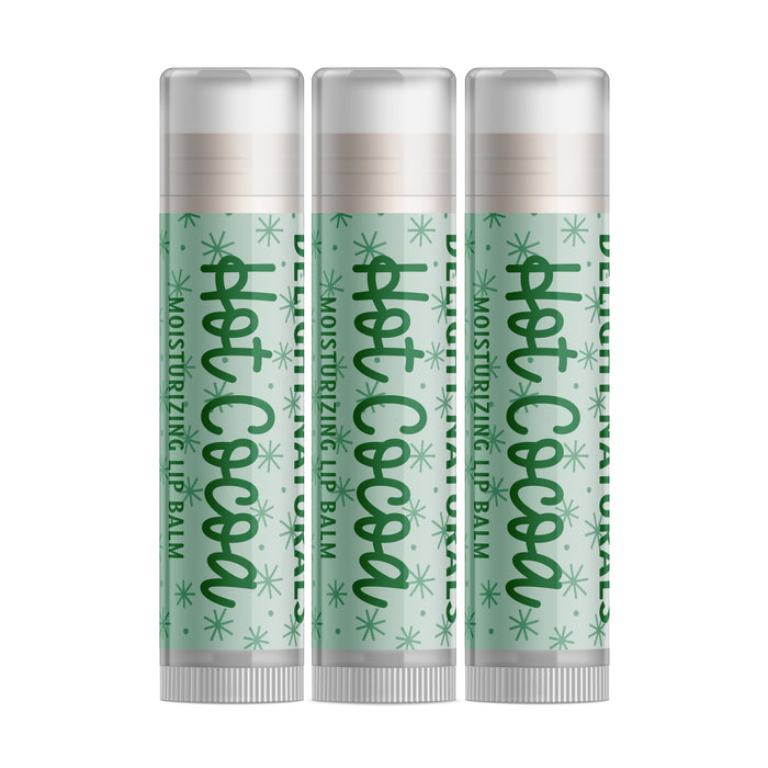 Hot Cocoa Lip Balm - Three Pack