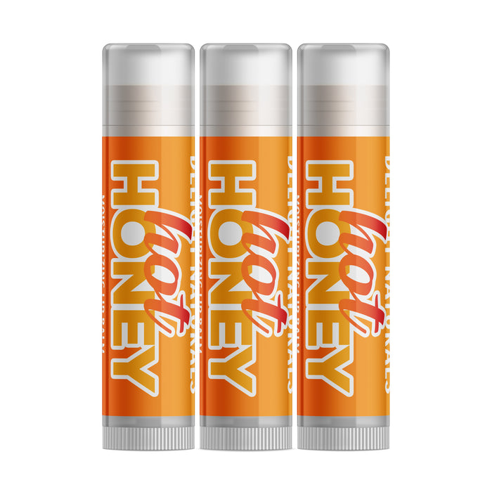 Hot Honey Lip Balm - Three Pack