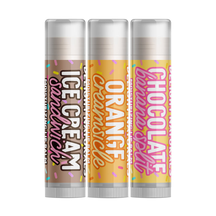 Ice Cream Truck Lip Balm Set