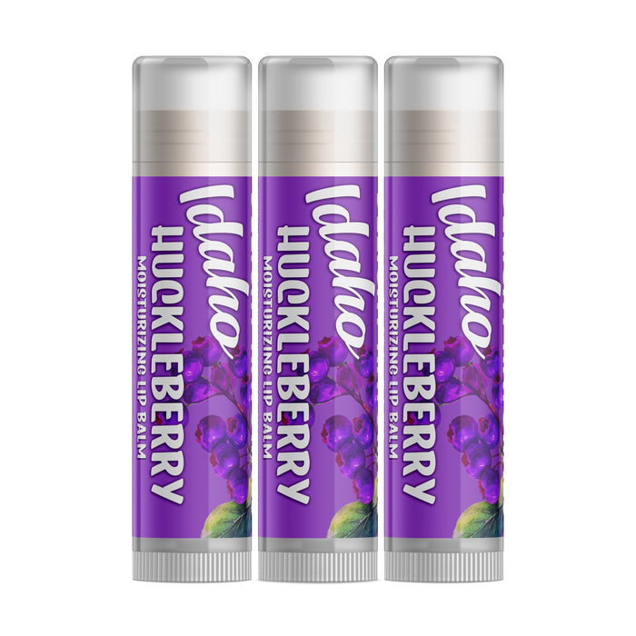 Idaho Huckleberry Lip Balm - Three Pack