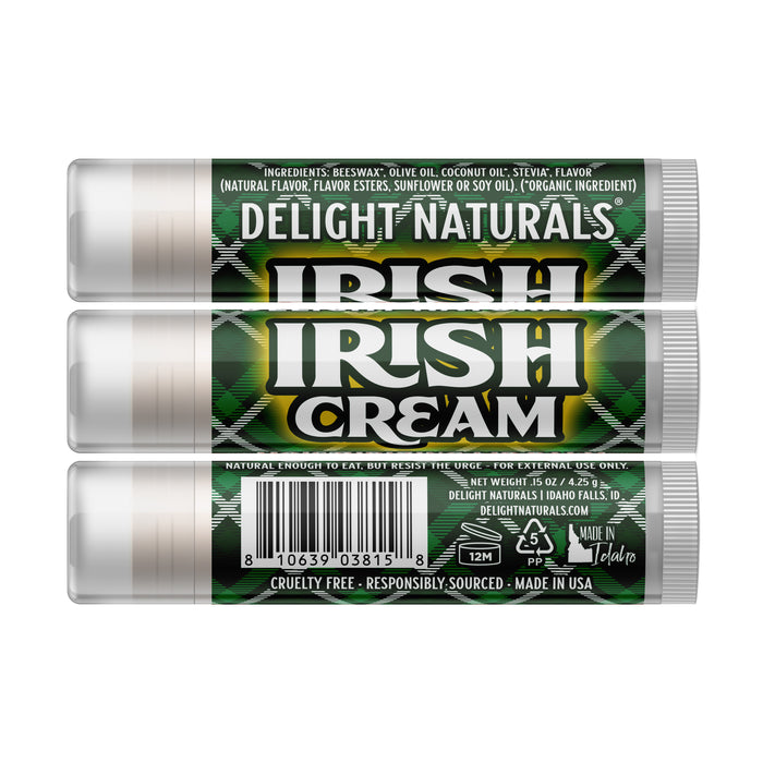 Irish Cream Lip Balm - Three Pack