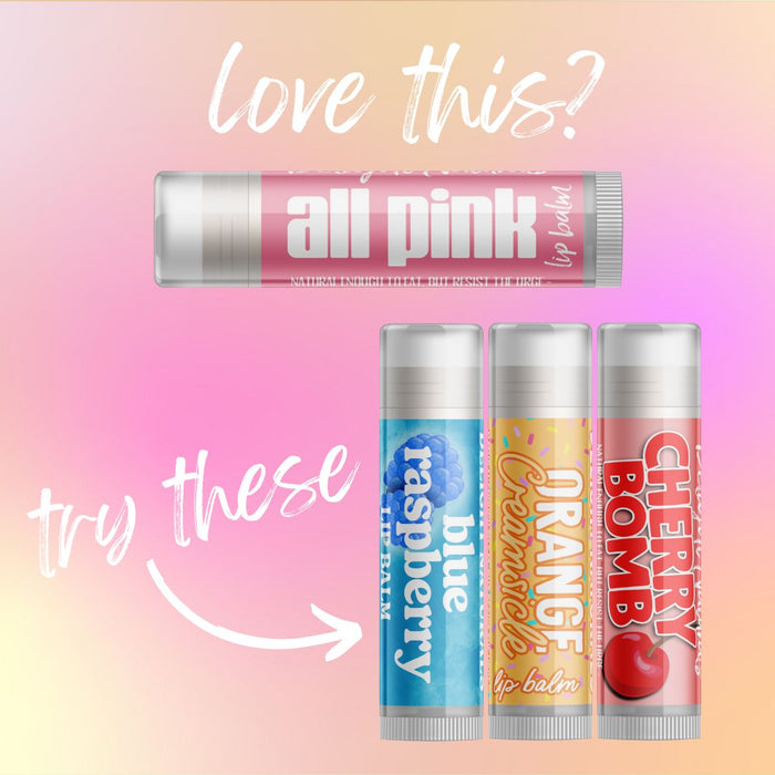 Jumbo All Pink Lip Balm