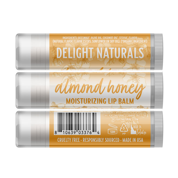 Jumbo Almond Honey Lip Balm
