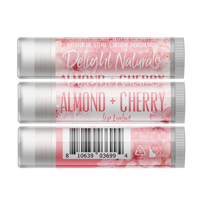 Jumbo Almond + Cherry Lip Balm