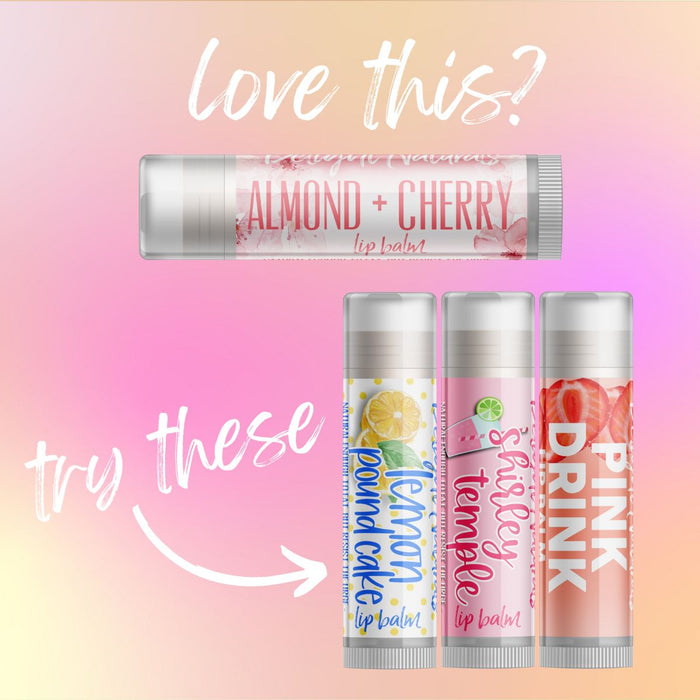 Jumbo Almond + Cherry Lip Balm