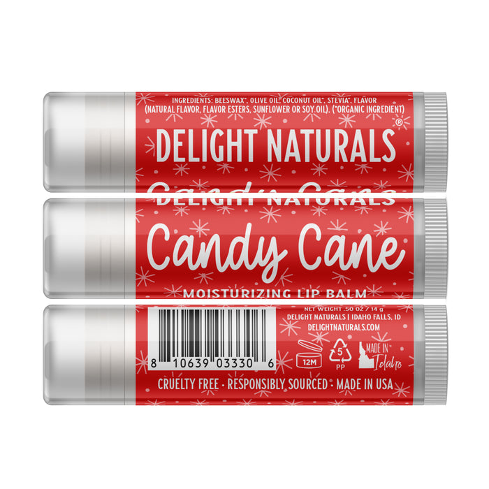 Jumbo Candy Cane Lip Balm