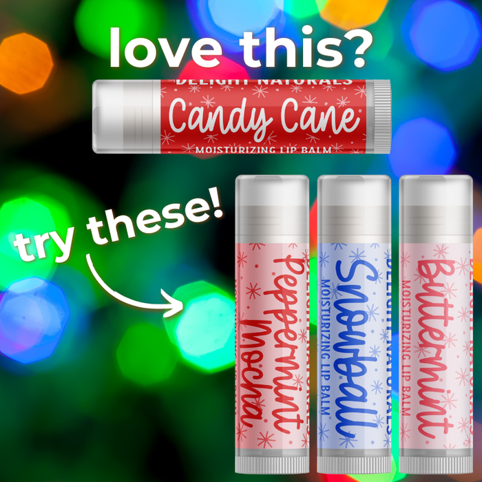 Jumbo Candy Cane Lip Balm