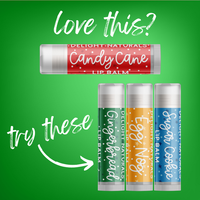 Jumbo Candy Cane Lip Balm