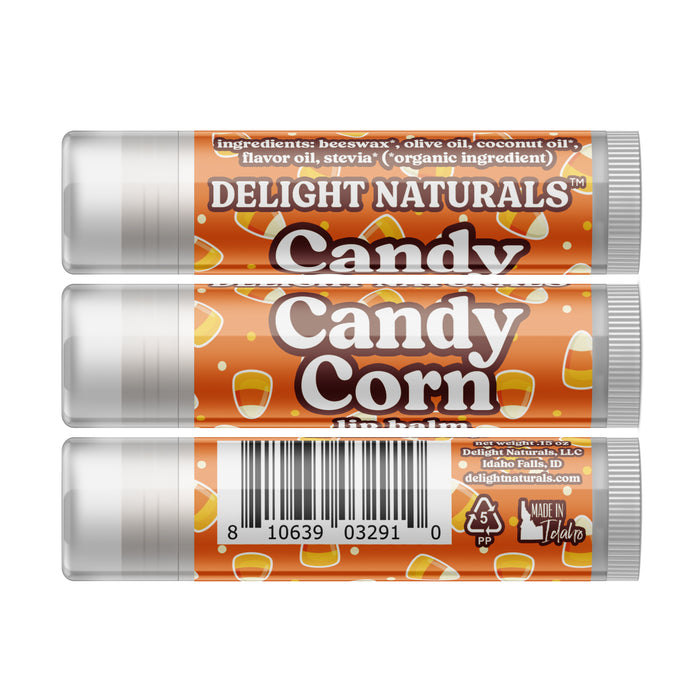 Jumbo Candy Corn Halloween Lip Balm