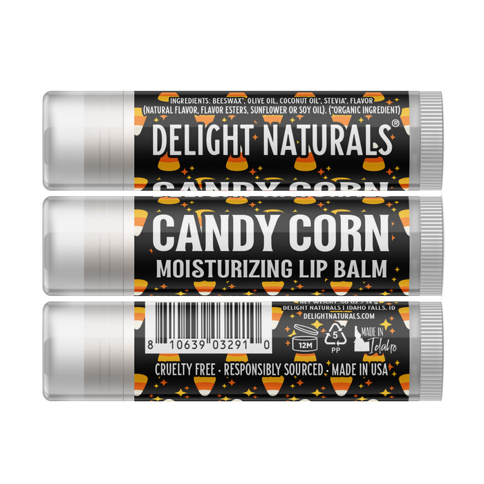 Jumbo Candy Corn Halloween Lip Balm