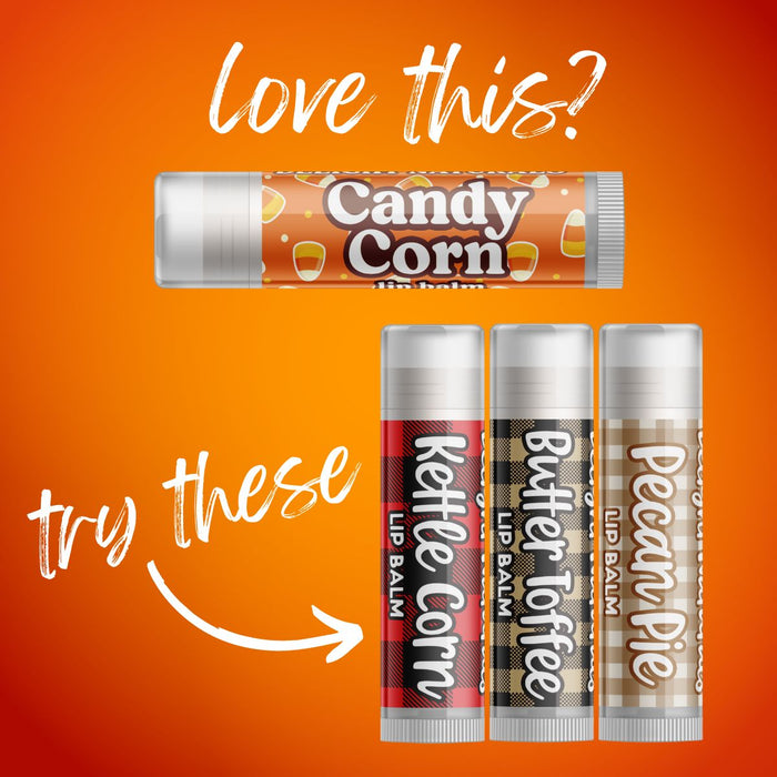 Jumbo Candy Corn Halloween Lip Balm