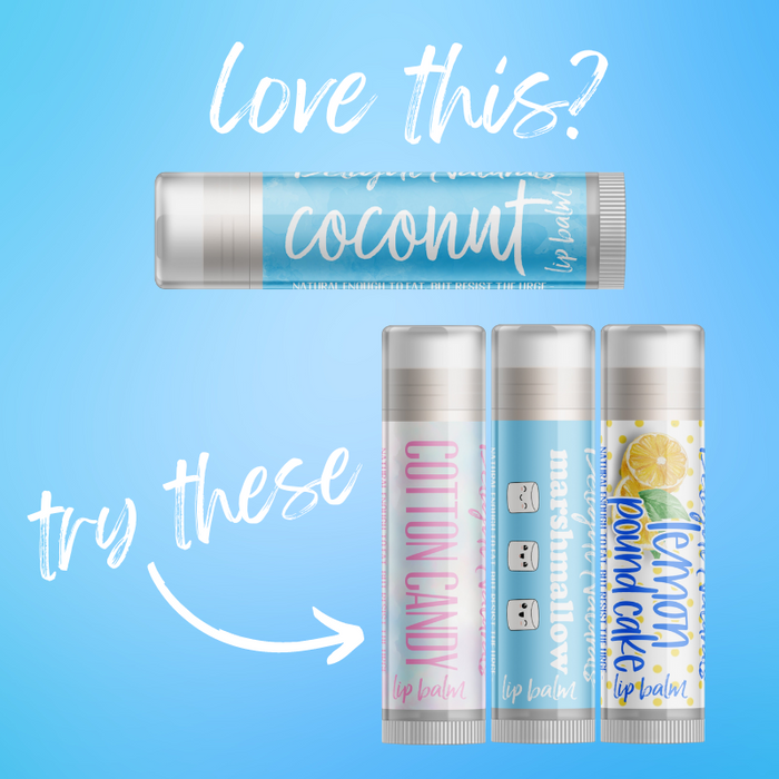 Jumbo Coconut Lip Balm