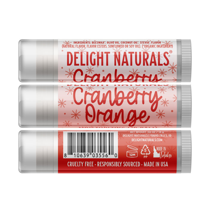 Jumbo Cranberry Orange Lip Balm