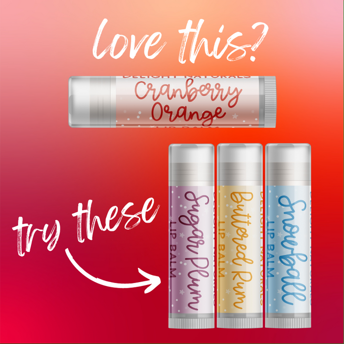 Jumbo Cranberry Orange Lip Balm