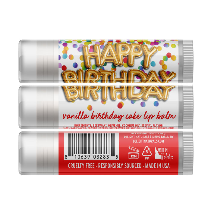 Jumbo Happy Birthday Lip Balm