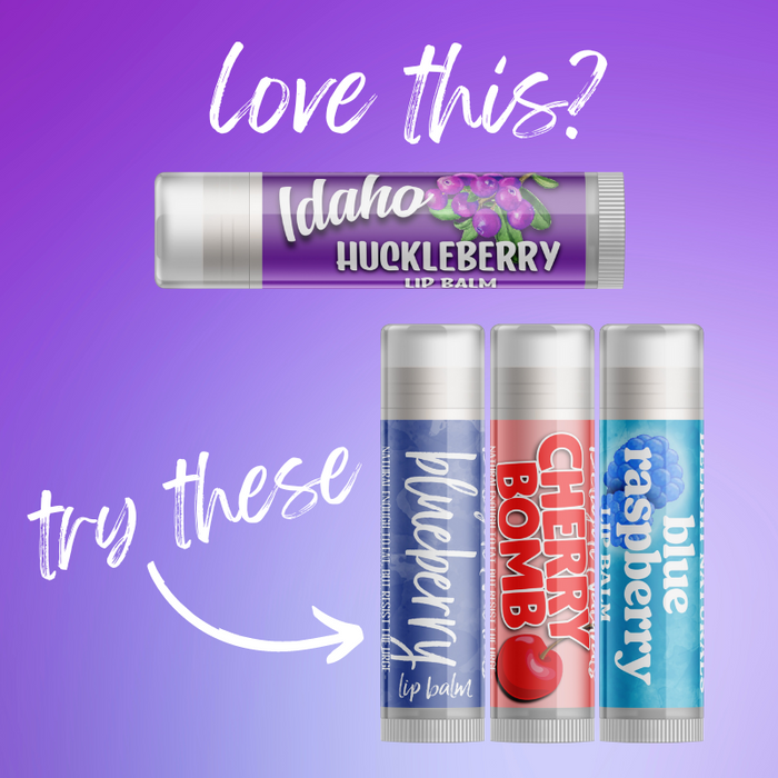 Jumbo Idaho Huckleberry Lip Balm