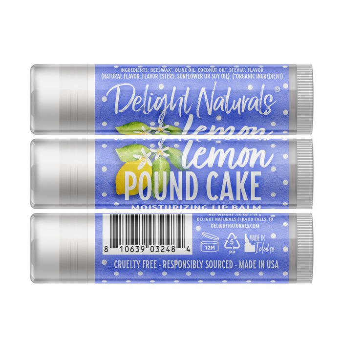 Jumbo Lemon Pound Cake Lip Balm