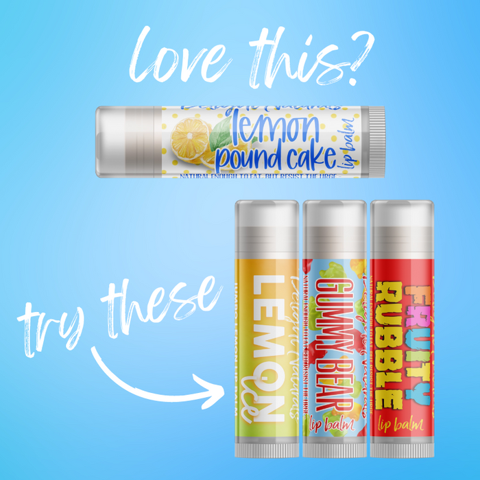 Jumbo Lemon Pound Cake Lip Balm