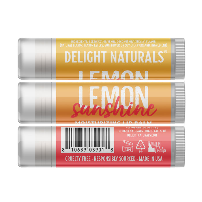 Jumbo Lemon Sunshine Lip Balm
