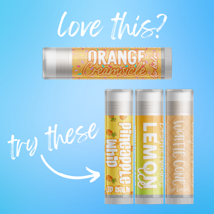 Jumbo Orange Creamsicle Lip Balm