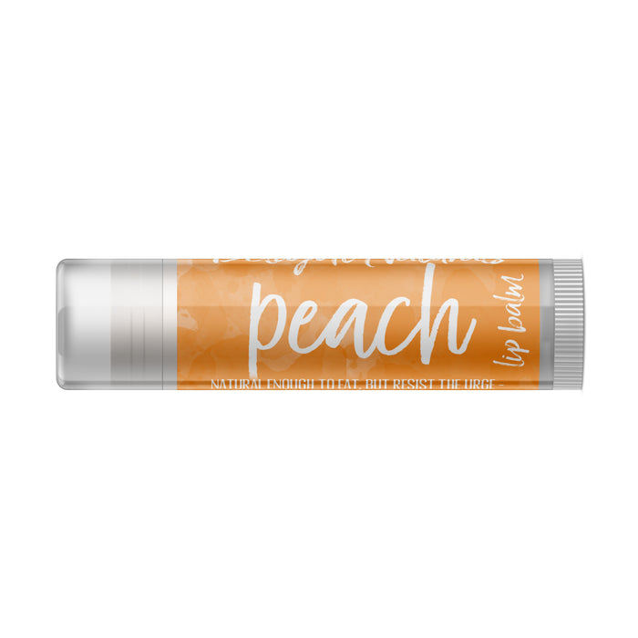 Jumbo Peach Lip Balm