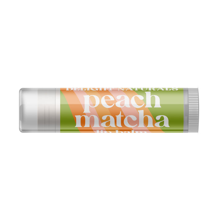 Jumbo Peach Matcha Lip Balm