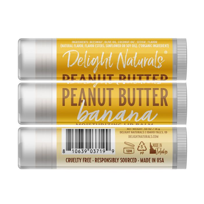 Jumbo Peanut Butter Banana Lip Balm