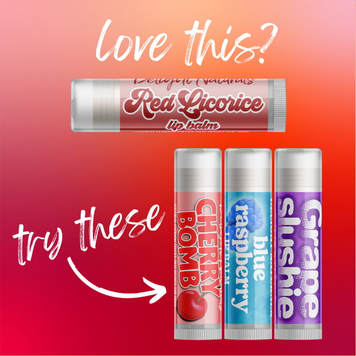 Jumbo Red Licorice Lip Balm