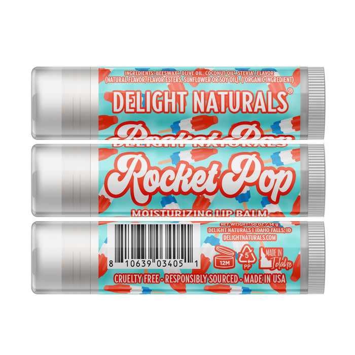 Jumbo Rocket Pop Lip Balm
