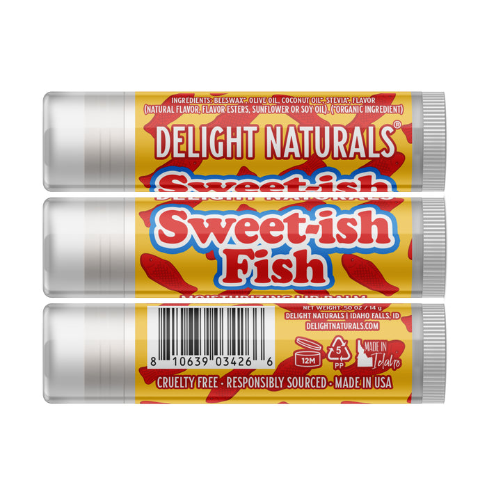 Sweet-Ish Fish Lip Balm - Three Pack
