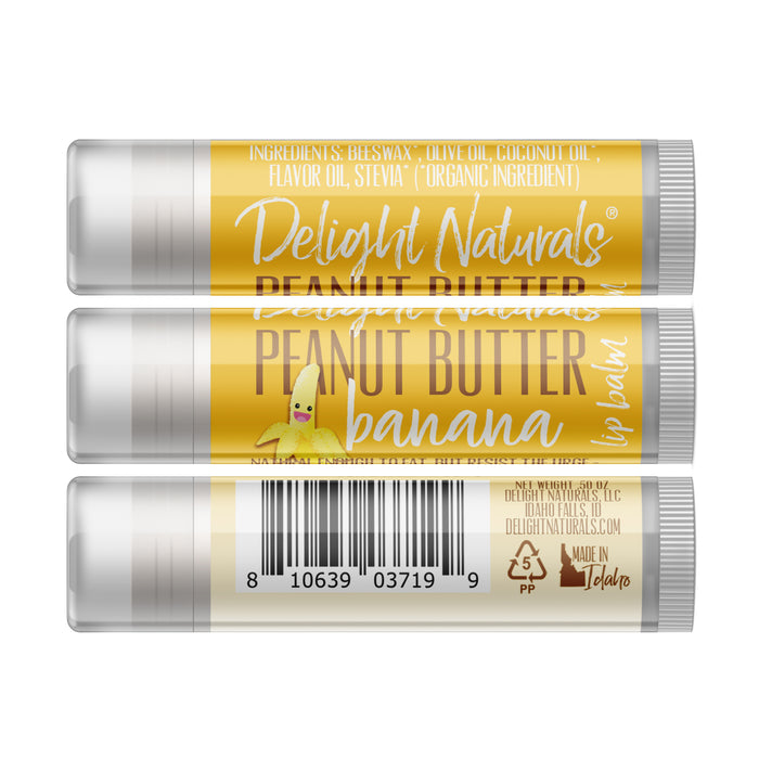 Jumbo Peanut Butter Banana Lip Balm