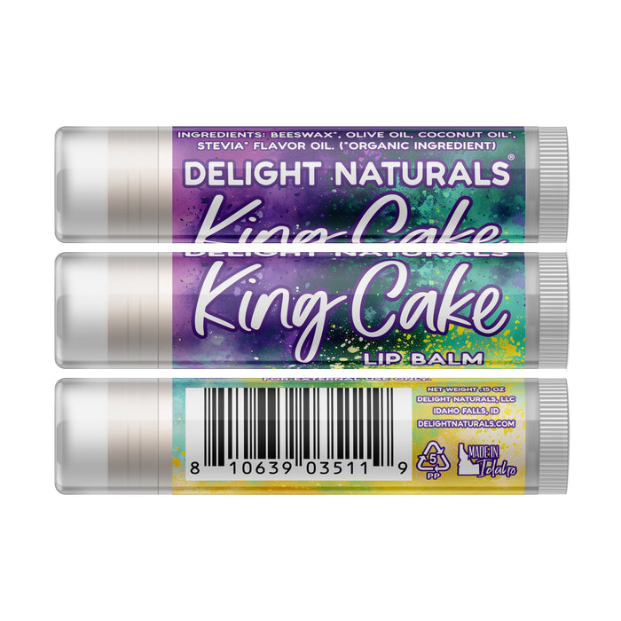 King Cake Lip Balm - Three Pack