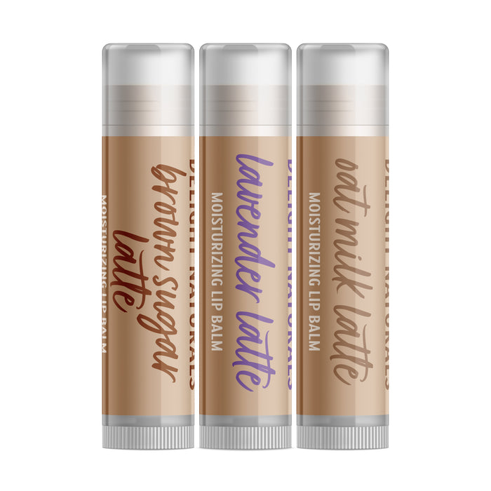 Latte Trio Lip Balm Set