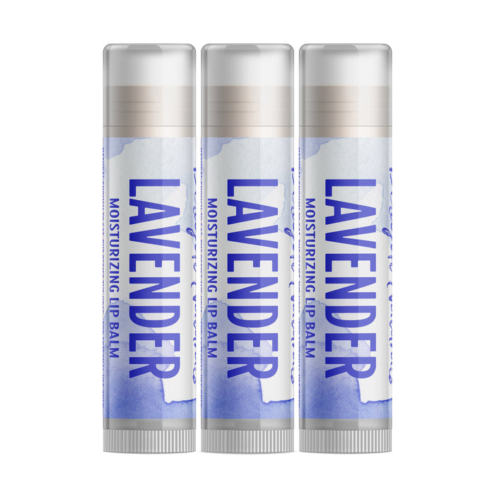 Lavender Lip Balm - Three Pack