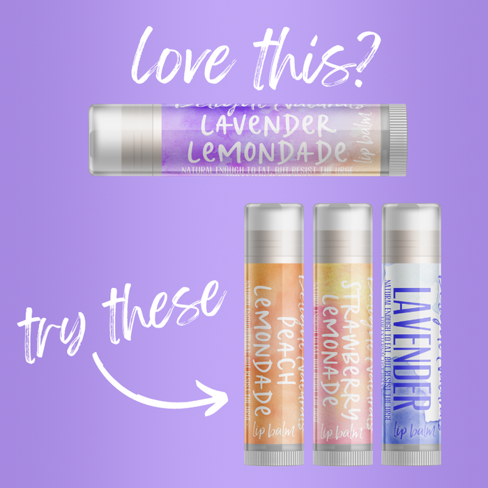 Lavender Lemonade Lip Balm - Three Pack