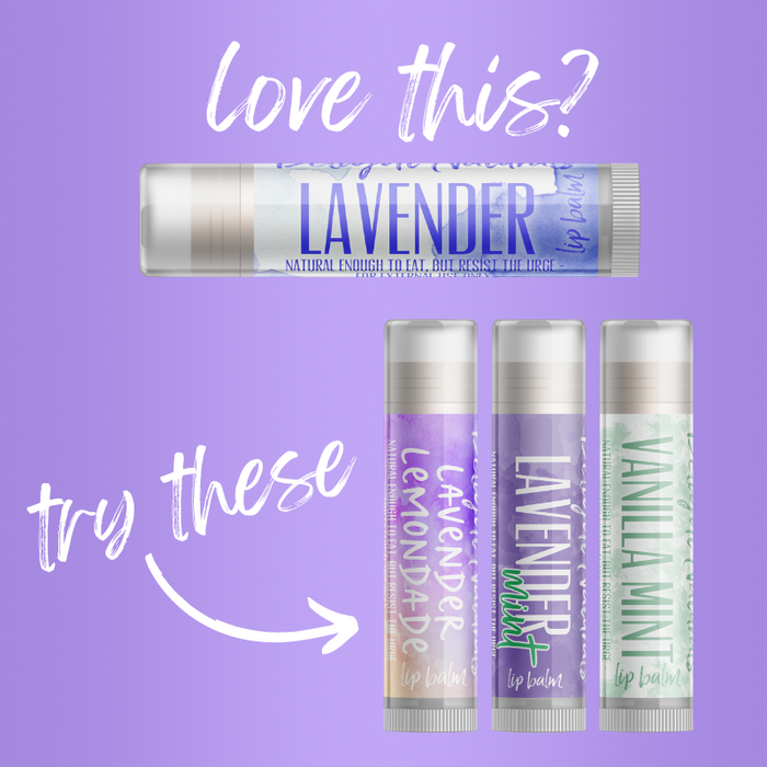 Lavender Lip Balm - Three Pack