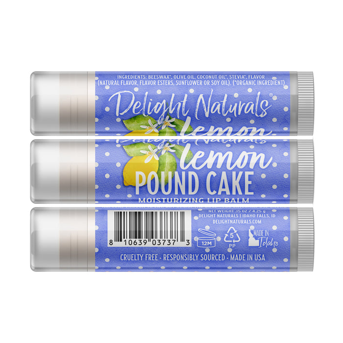 Lemon Pound Cake Lip Balm