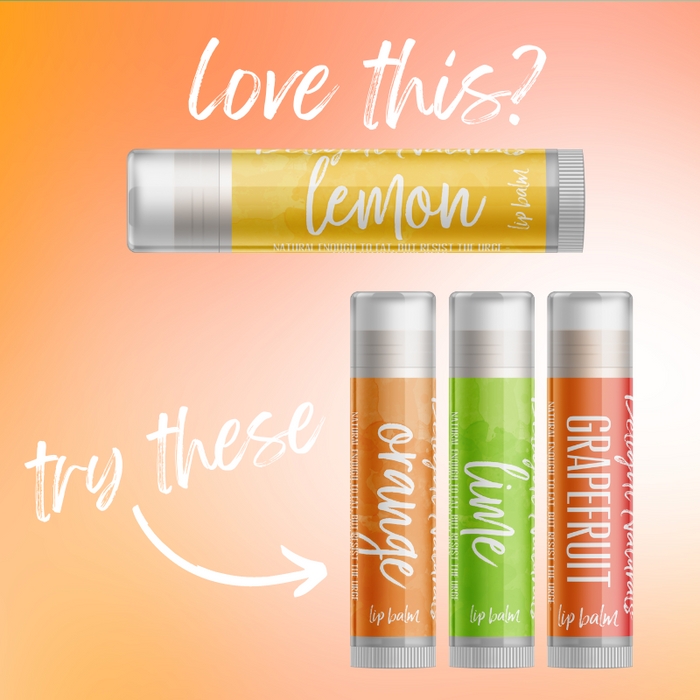 Lemon Lip Balm - Three Pack