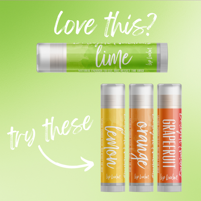 Lime Lip Balm - Three Pack