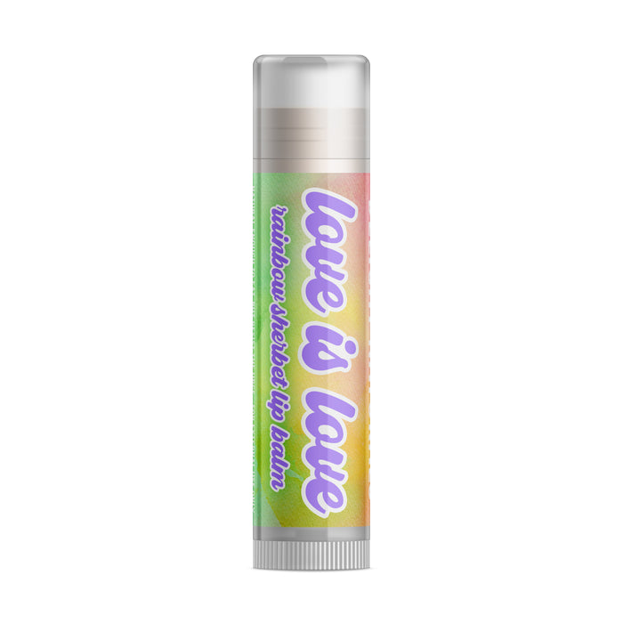 Love Is Love Pastel Lip Balm - Rainbow Sherbet