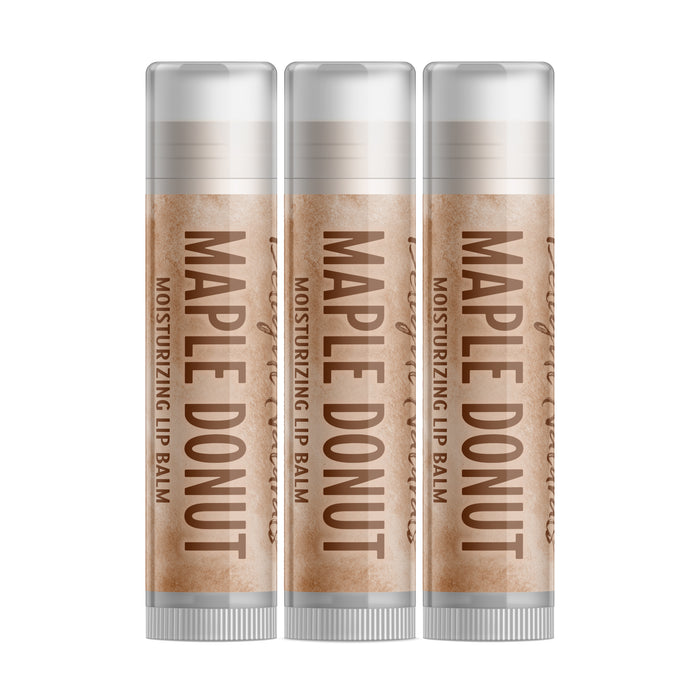 Maple Donut Lip Balm - Three Pack