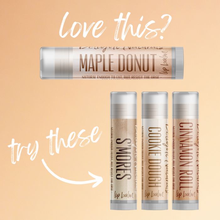 Maple Donut Lip Balm - Three Pack