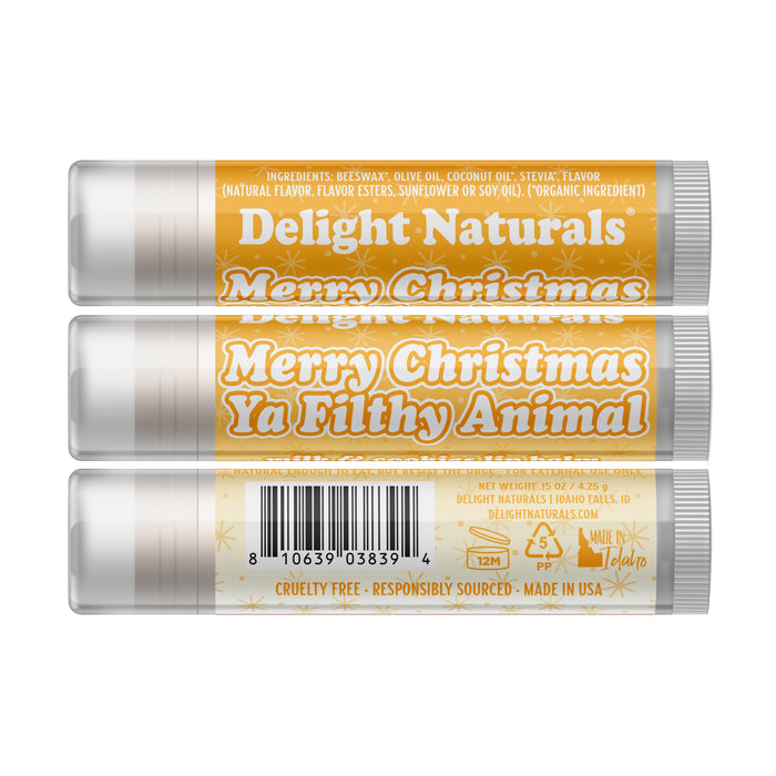 Merry Christmas Ya Filthy Animal Lip Balm
