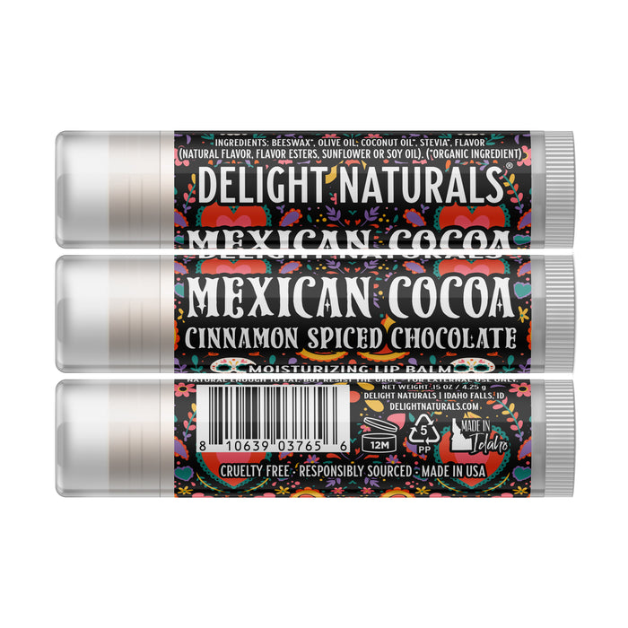 Mexican Cocoa Lip Balm - Dia De Los Muertos