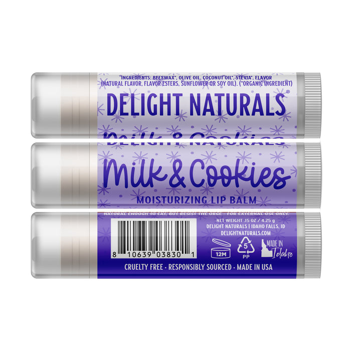 Milk & Cookies Lip Balm - Three Pack