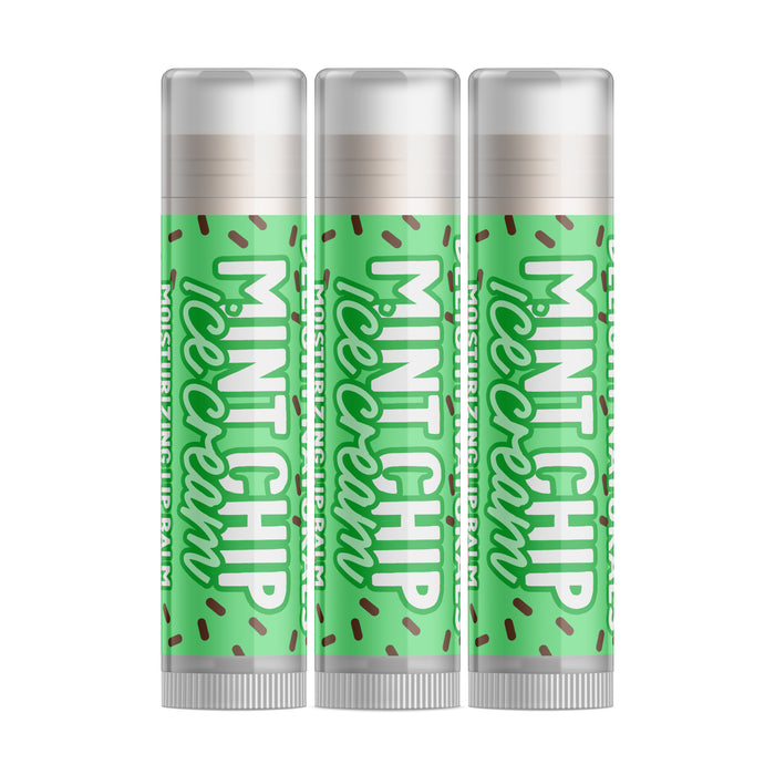 Mint Chip Lip Balm - Three Pack