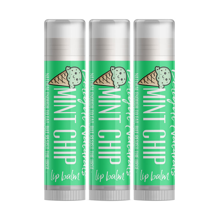 Mint Chip Lip Balm - Three Pack