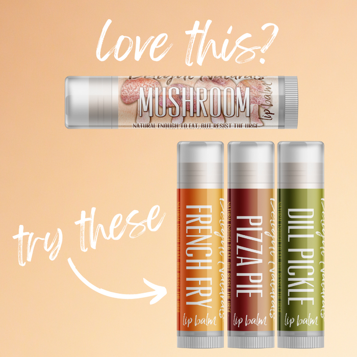 Mushroom Lip Balm - Three Pack